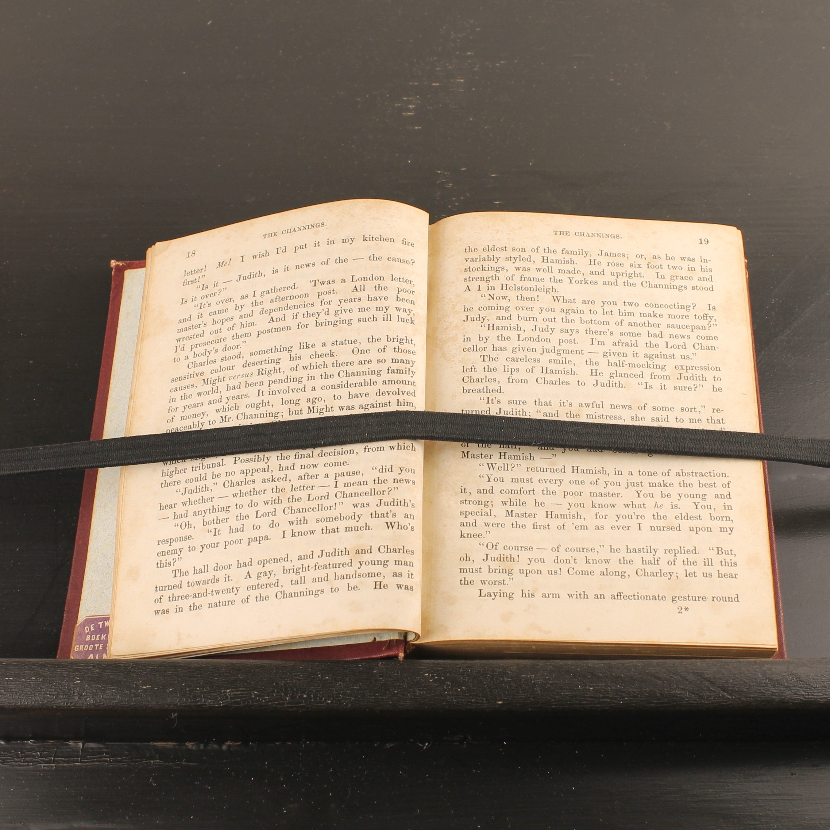 The Channings - Mrs. Henry Wood | Originele Tauchnitz Editie 1862 | Victoriaanse Roman