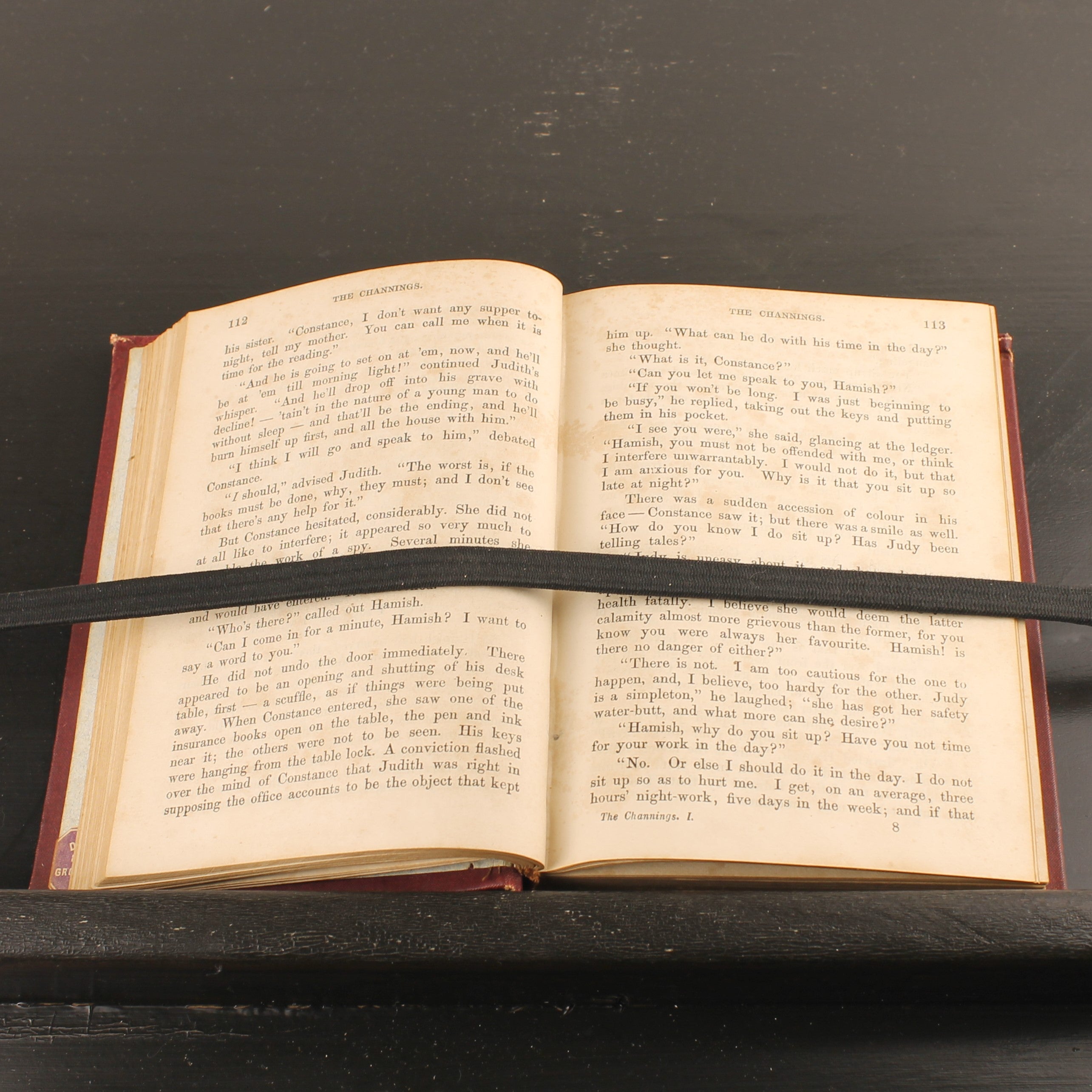 The Channings - Mrs. Henry Wood | Originele Tauchnitz Editie 1862 | Victoriaanse Roman