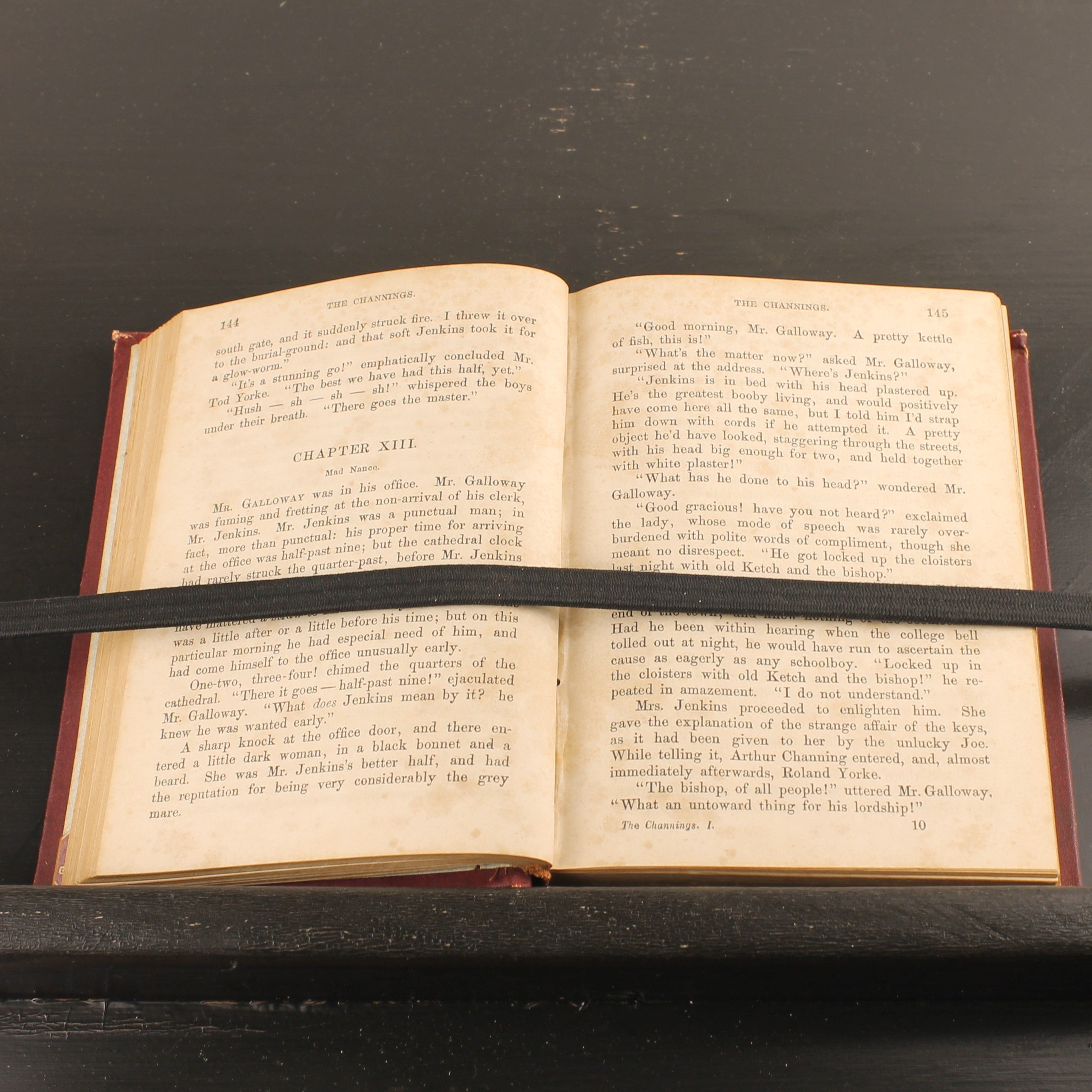 The Channings - Mrs. Henry Wood | Originele Tauchnitz Editie 1862 | Victoriaanse Roman