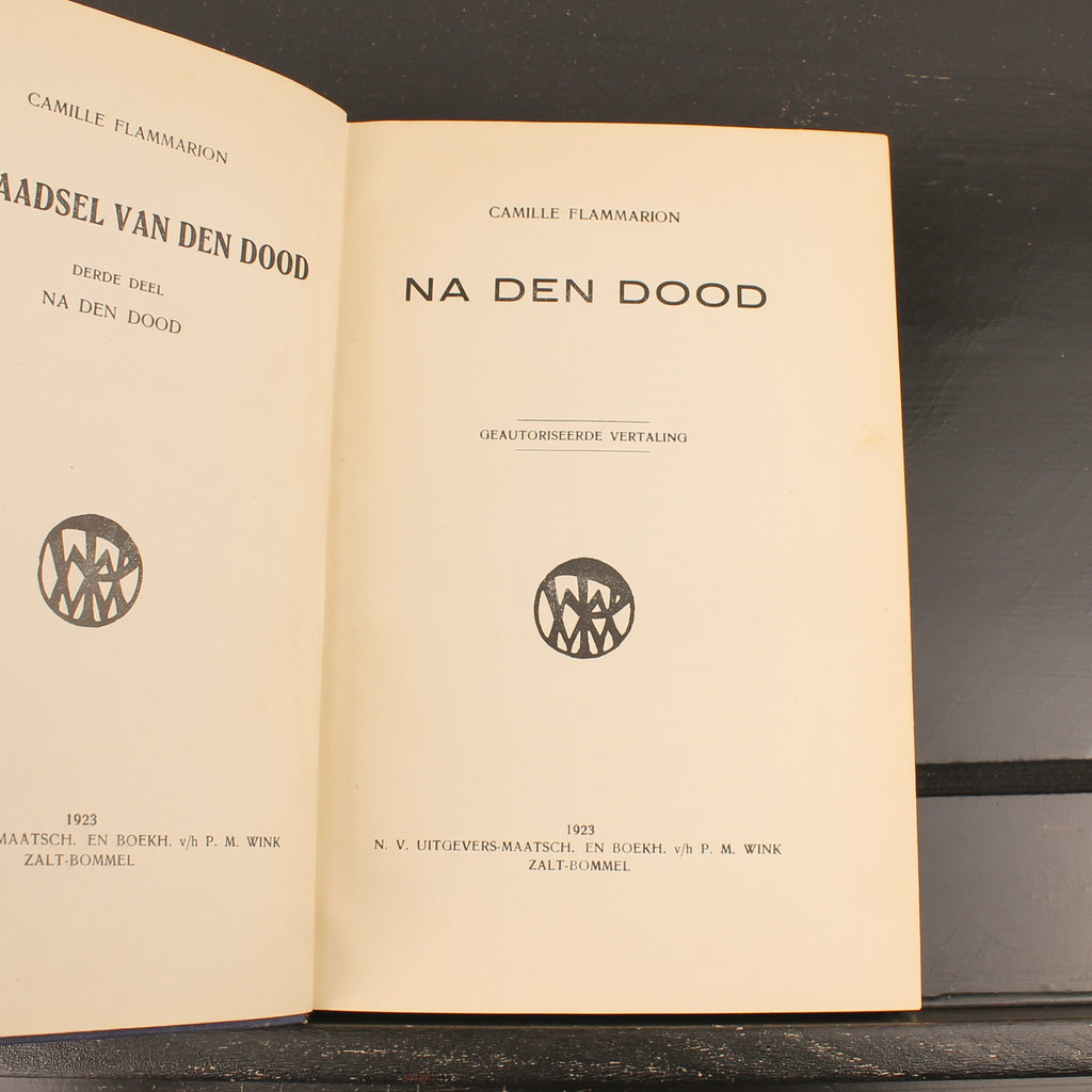 Na den Dood (1923) - Camille Flammarion - Deel 3 van reeks Het Raadsel van den Dood