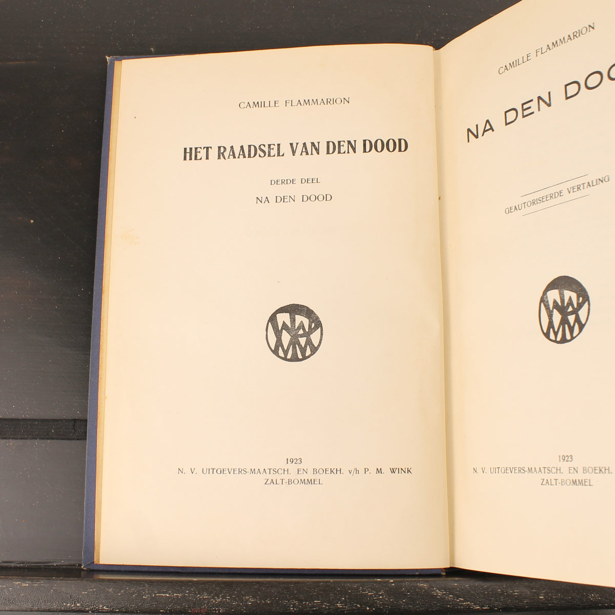 Na den Dood (1923) - Camille Flammarion - Deel 3 van reeks Het Raadsel van den Dood
