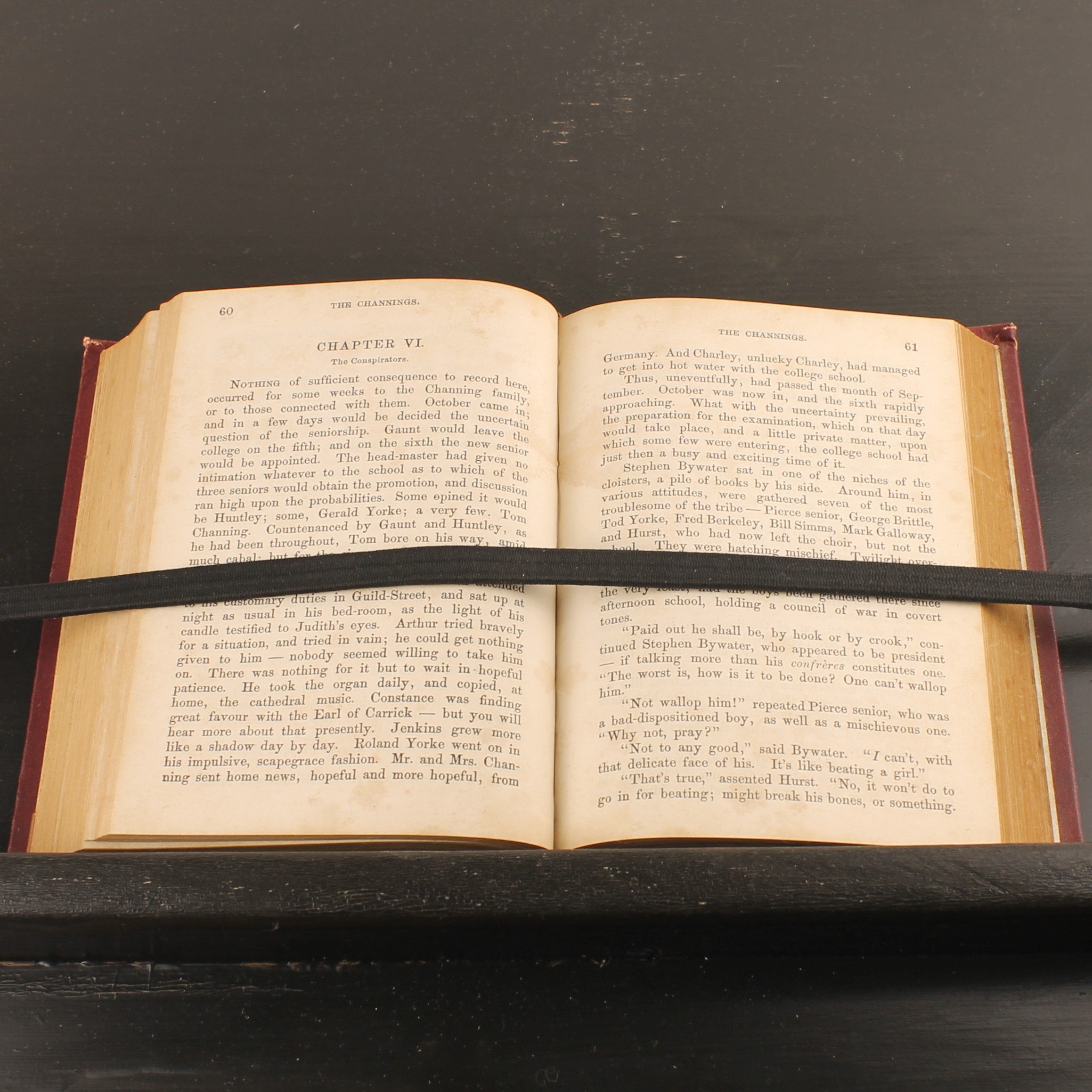 The Channings - Mrs. Henry Wood | Originele Tauchnitz Editie 1862 | Victoriaanse Roman