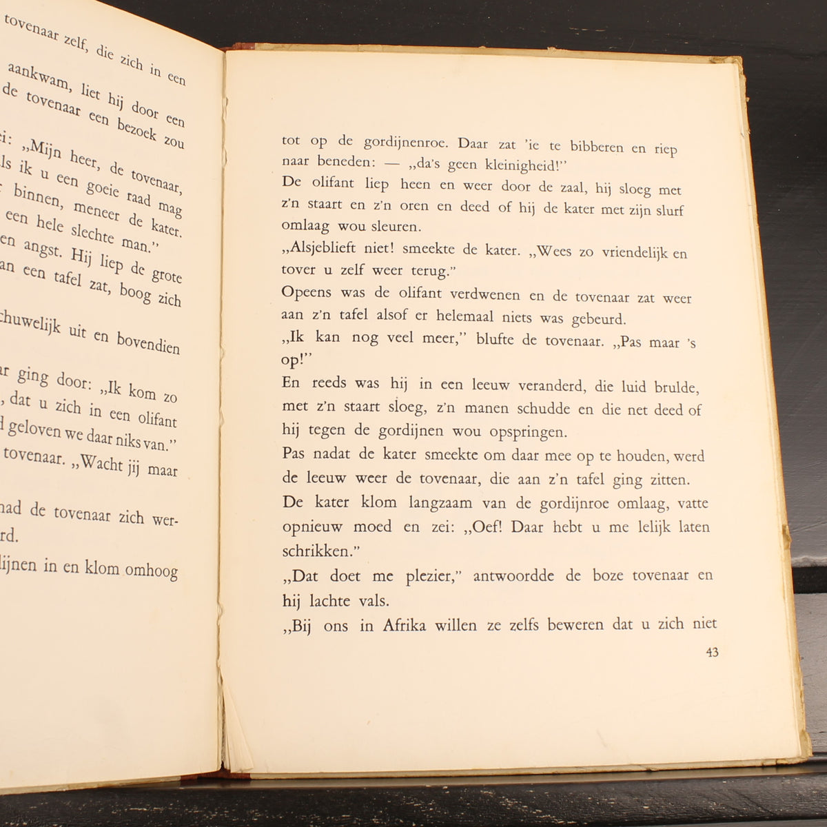 De Gelaarsde Kat - Erich Kästner & Walter Trier | Eerste Nederlandse Uitgave 1951