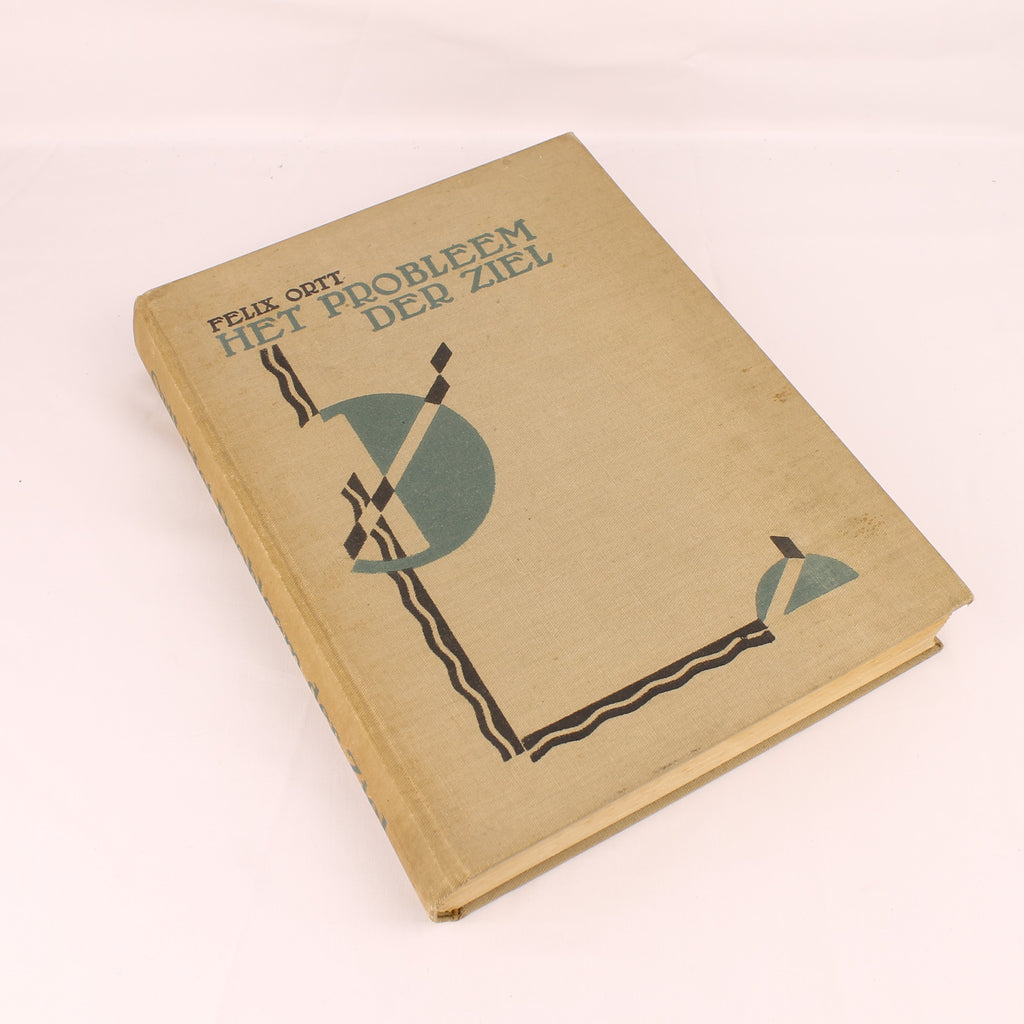 Felix Ortt | Het Probleem der Ziel | Eerste Druk 1929 met Anton Pieck Ex Libris