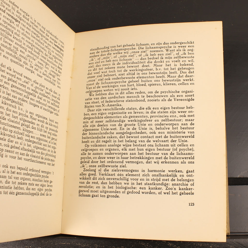 Felix Ortt | Het Probleem der Ziel | Eerste Druk 1929 met Anton Pieck Ex Libris