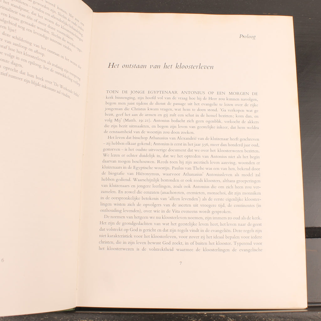 De Werkende Stilte | Geschiedenis van de Grote Kloosterorden | Eerste Druk 1957