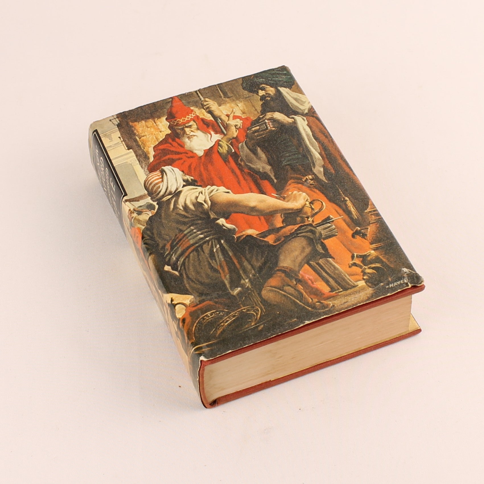 The New Oxford Illustrated Bible – King James Version – Luxury Vintage Edition with Color Illustrations (c. 1970)