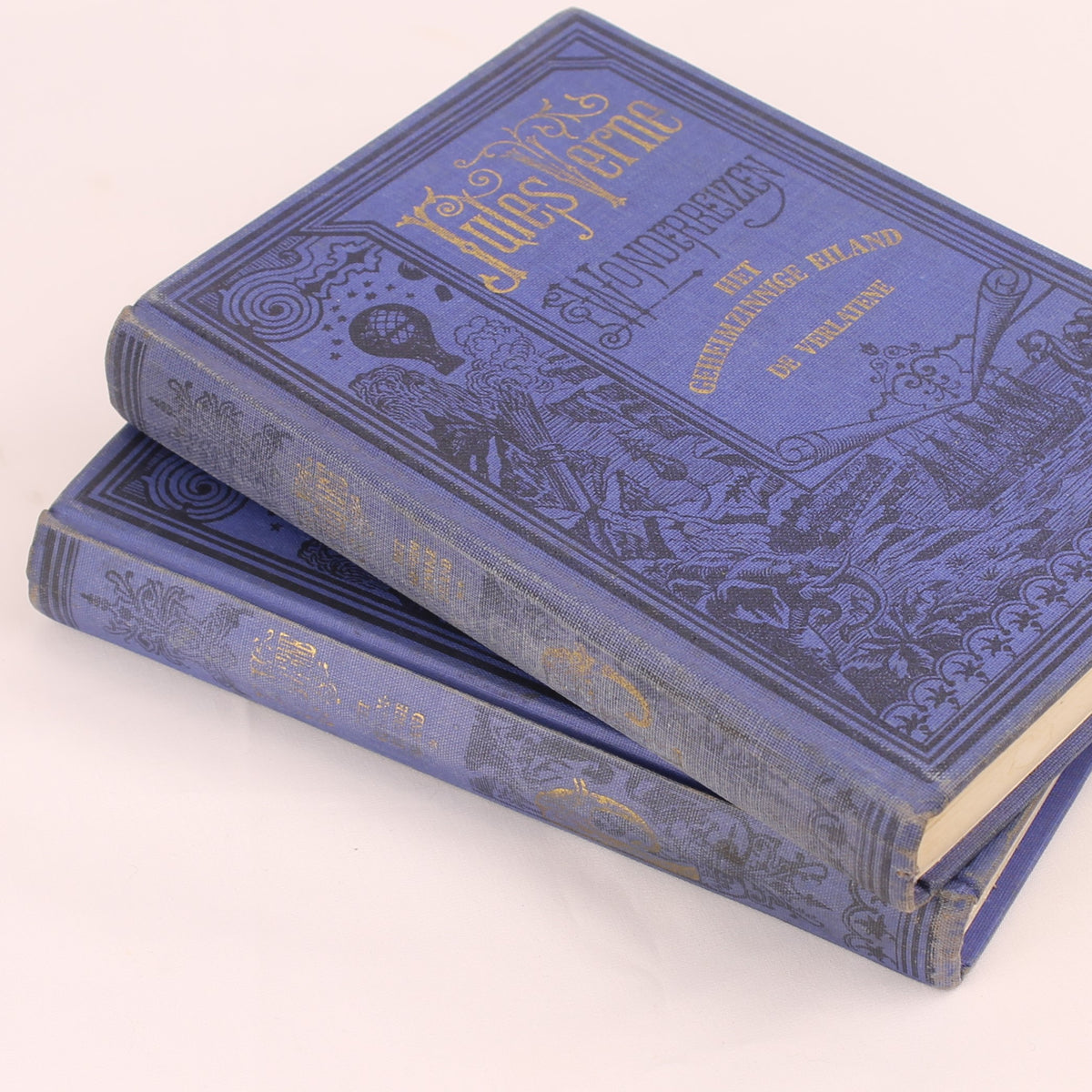 Het Geheimzinnige Eiland Deel 1 en 2 - Jules Verne - Elsevier 1980