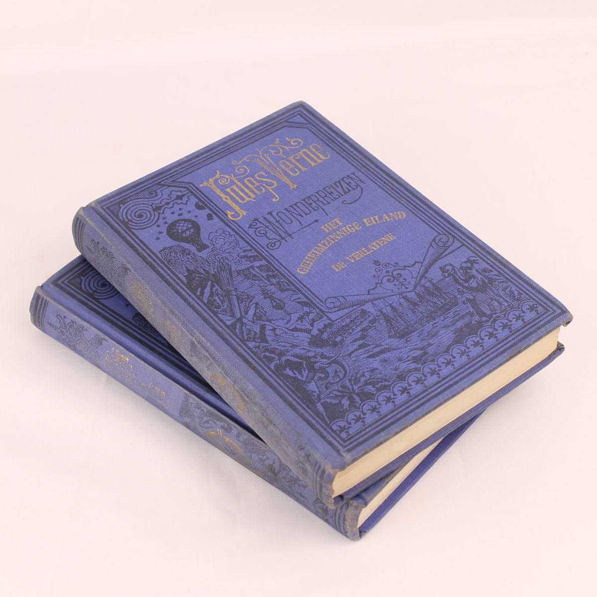 Het Geheimzinnige Eiland Deel 1 en 2 - Jules Verne - Elsevier 1980
