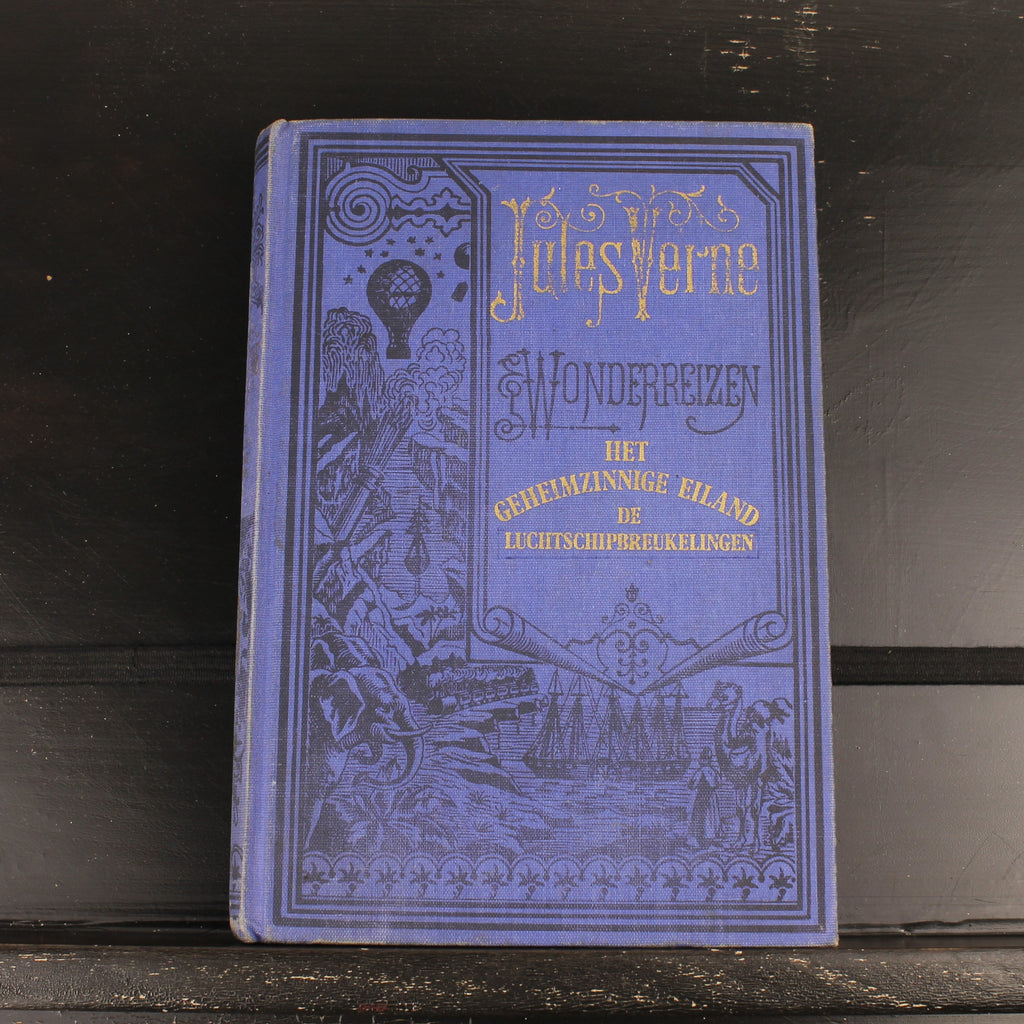Het Geheimzinnige Eiland Deel 1 en 2 - Jules Verne - Elsevier 1980