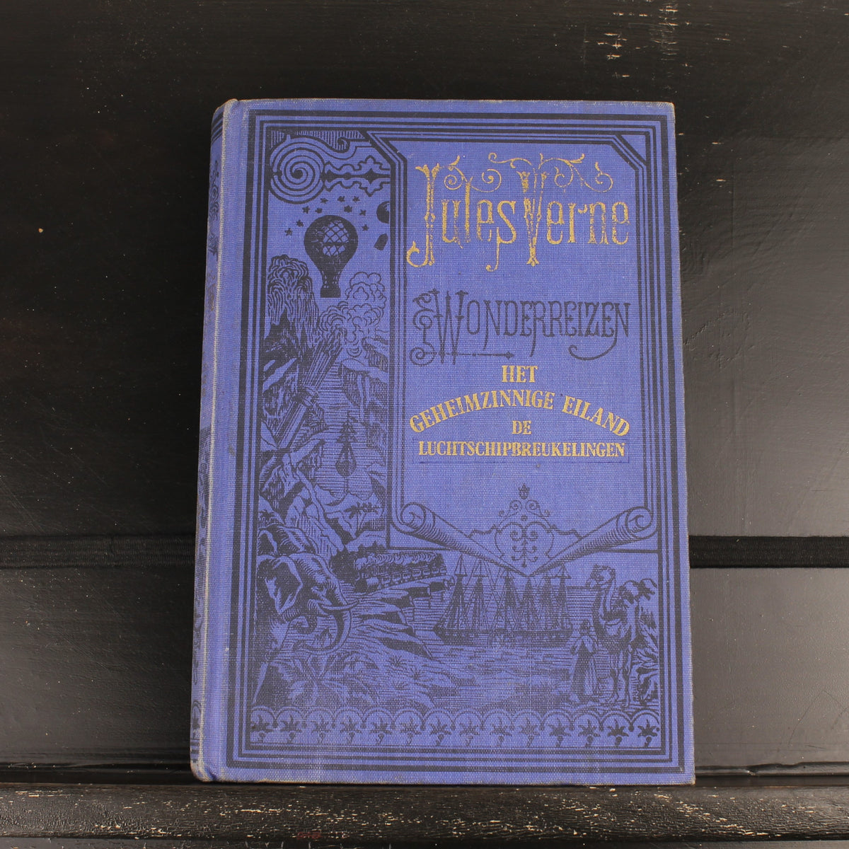 Het Geheimzinnige Eiland Deel 1 en 2 - Jules Verne - Elsevier 1980