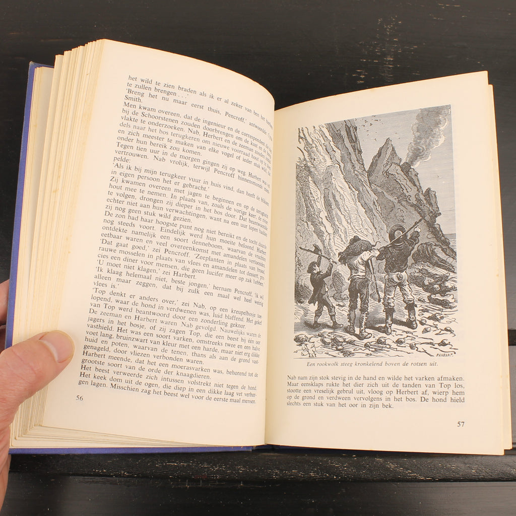 Het Geheimzinnige Eiland Deel 1 en 2 - Jules Verne - Elsevier 1980