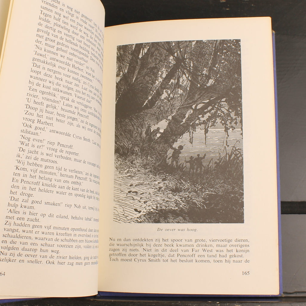 Het Geheimzinnige Eiland Deel 1 en 2 - Jules Verne - Elsevier 1980