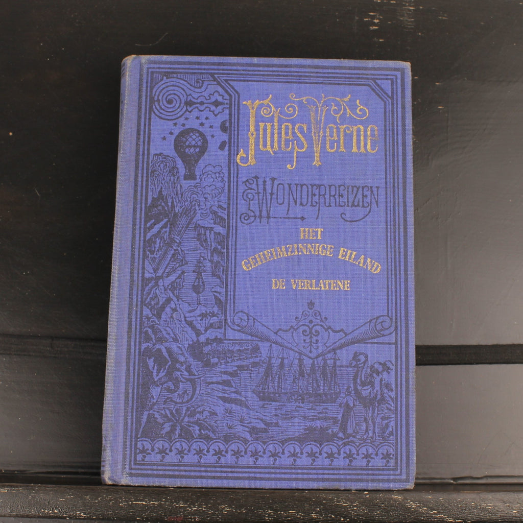 Het Geheimzinnige Eiland Deel 1 en 2 - Jules Verne - Elsevier 1980