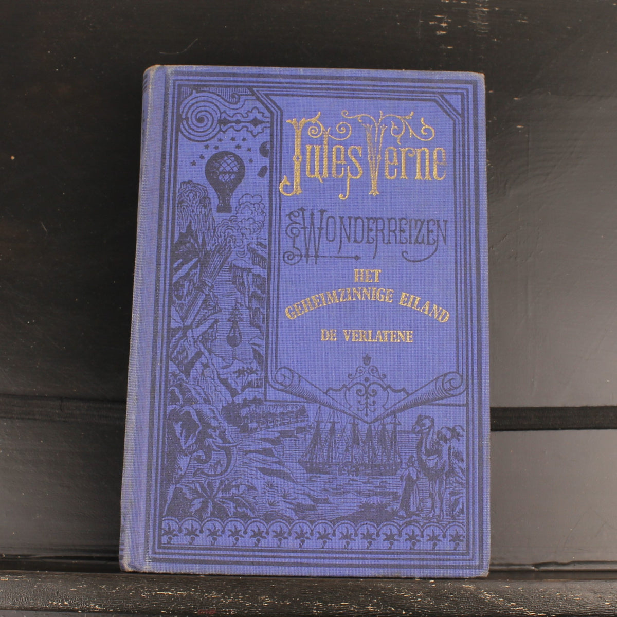 Het Geheimzinnige Eiland Deel 1 en 2 - Jules Verne - Elsevier 1980