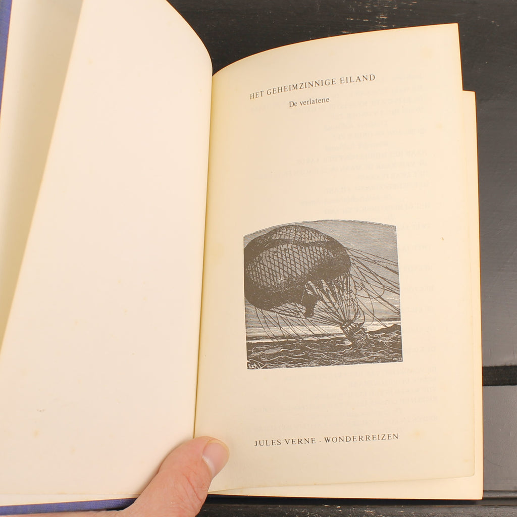Het Geheimzinnige Eiland Deel 1 en 2 - Jules Verne - Elsevier 1980