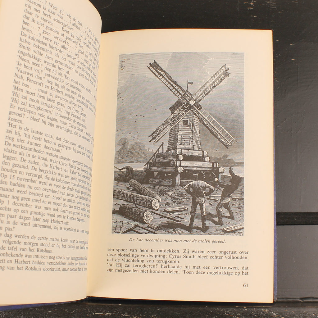 Het Geheimzinnige Eiland Deel 1 en 2 - Jules Verne - Elsevier 1980