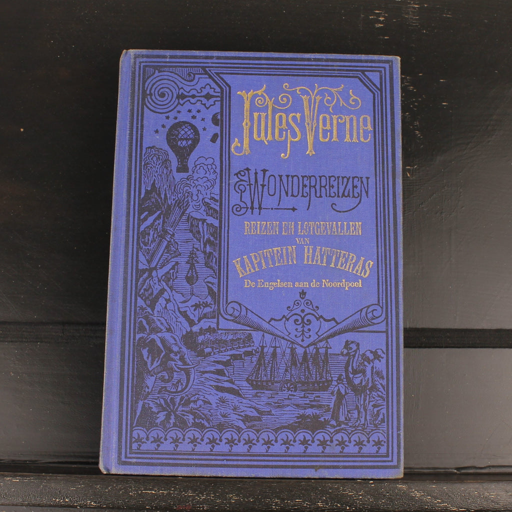 Kapitein Hatteras: De Engelsen aan de Noordpool (Deel 1) - Jules Verne - Elsevier 1980