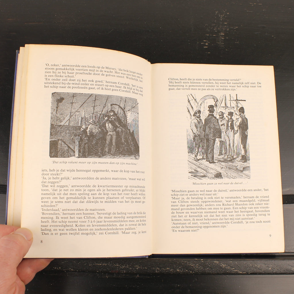 Kapitein Hatteras: De Engelsen aan de Noordpool (Deel 1) - Jules Verne - Elsevier 1980