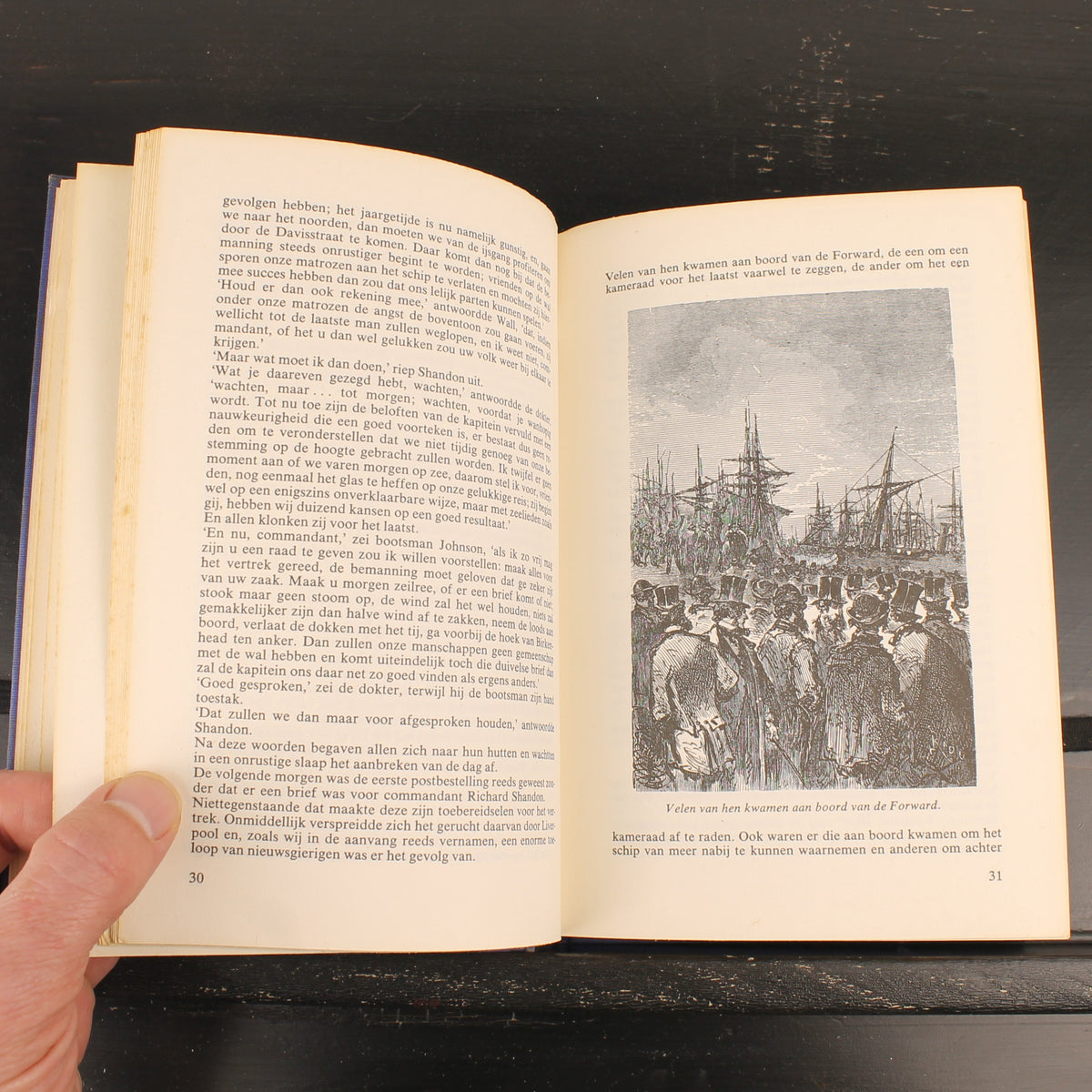 Kapitein Hatteras: De Engelsen aan de Noordpool (Deel 1) - Jules Verne - Elsevier 1980