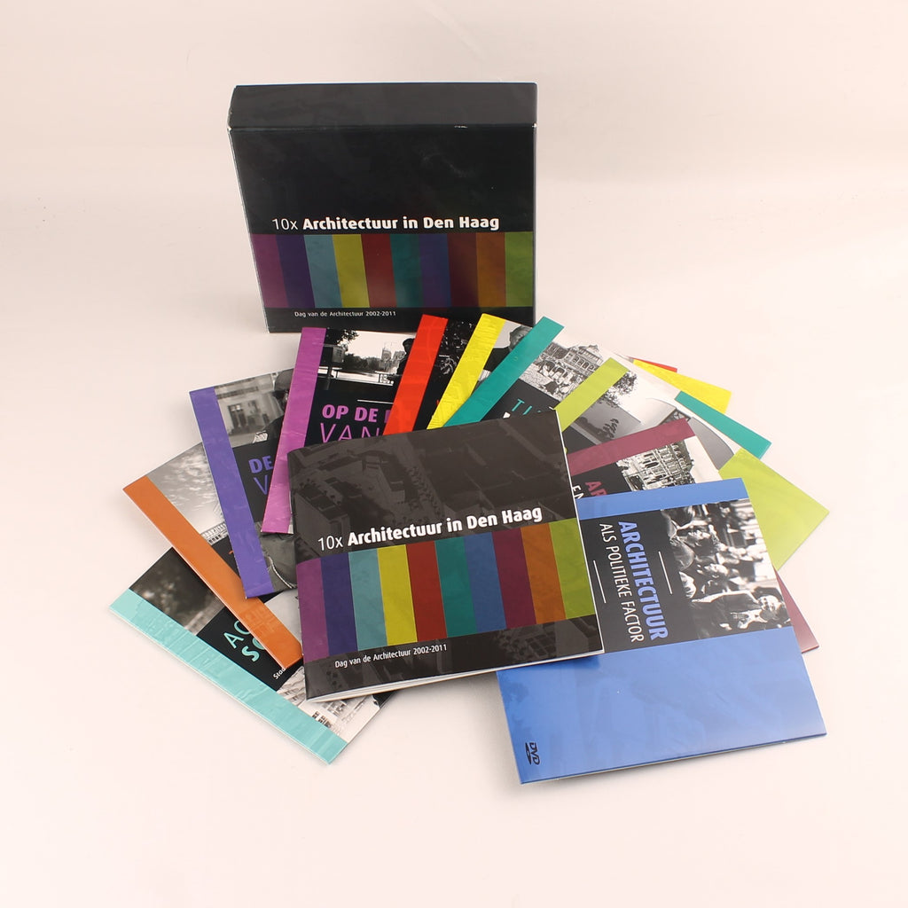 10x Architectuur in Den Haag (2002–2011) – Complete Verzamelbox met DVD | Dag van de Architectuur