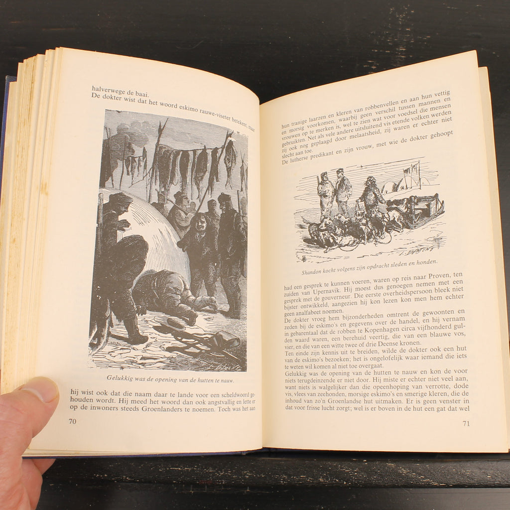 Kapitein Hatteras: De Engelsen aan de Noordpool (Deel 1) - Jules Verne - Elsevier 1980