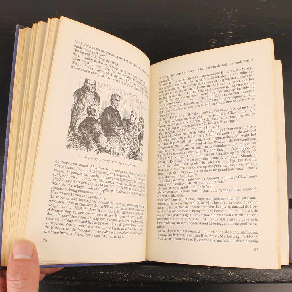 Kapitein Hatteras: De Engelsen aan de Noordpool (Deel 1) - Jules Verne - Elsevier 1980