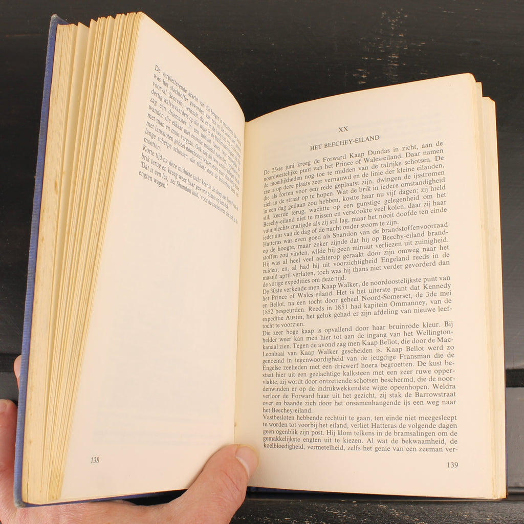 Kapitein Hatteras: De Engelsen aan de Noordpool (Deel 1) - Jules Verne - Elsevier 1980