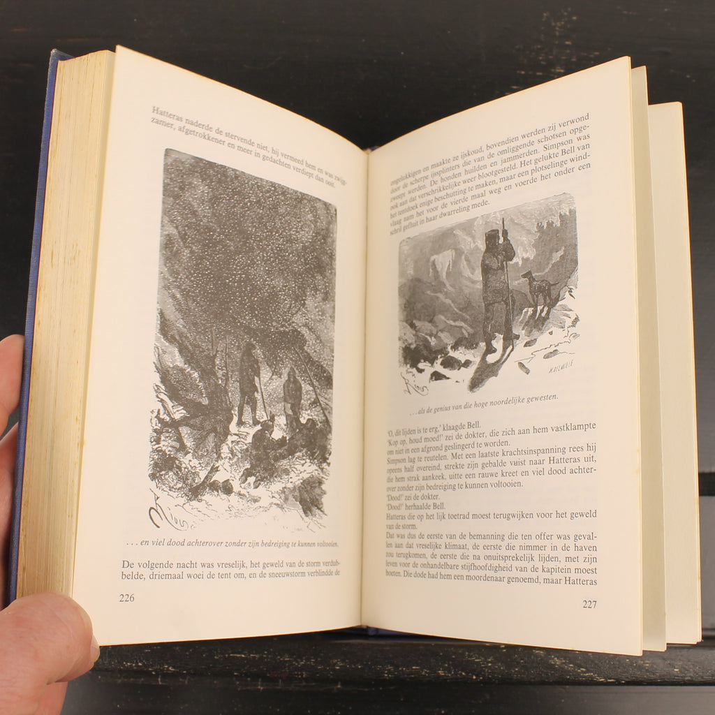 Kapitein Hatteras: De Engelsen aan de Noordpool (Deel 1) - Jules Verne - Elsevier 1980