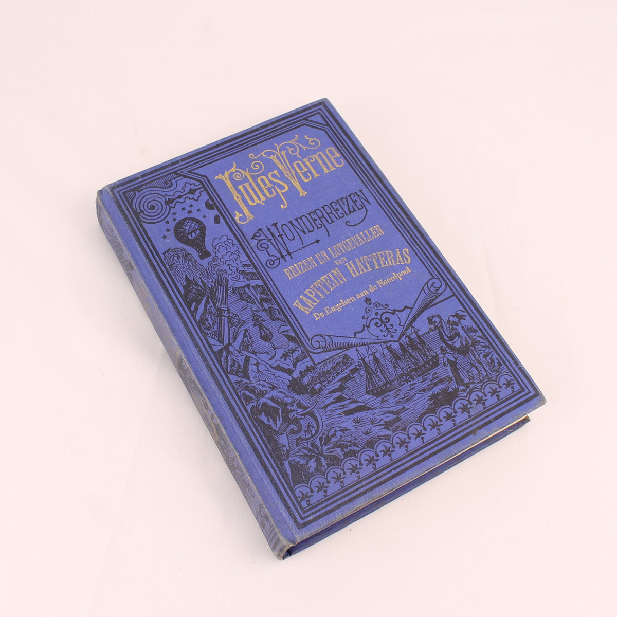 Kapitein Hatteras: De Engelsen aan de Noordpool (Deel 1) - Jules Verne - Elsevier 1980