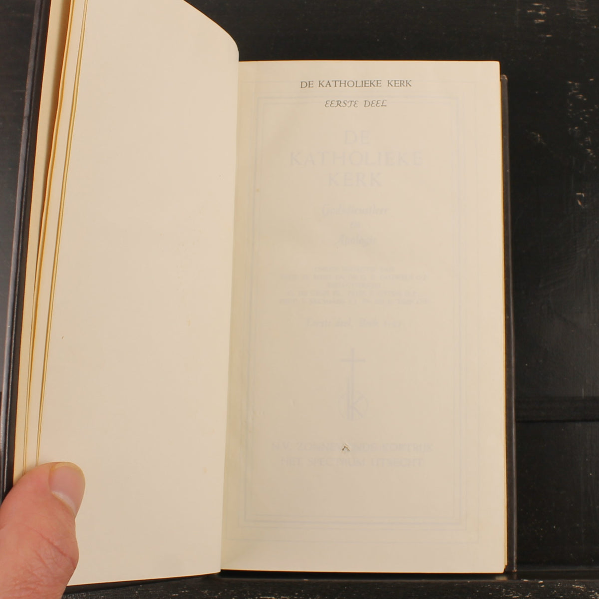 De Katholieke Kerk | Godsdienstleer en Apologie | Complete 3-Delige Set | Het Spectrum, Utrecht 1942-1946
