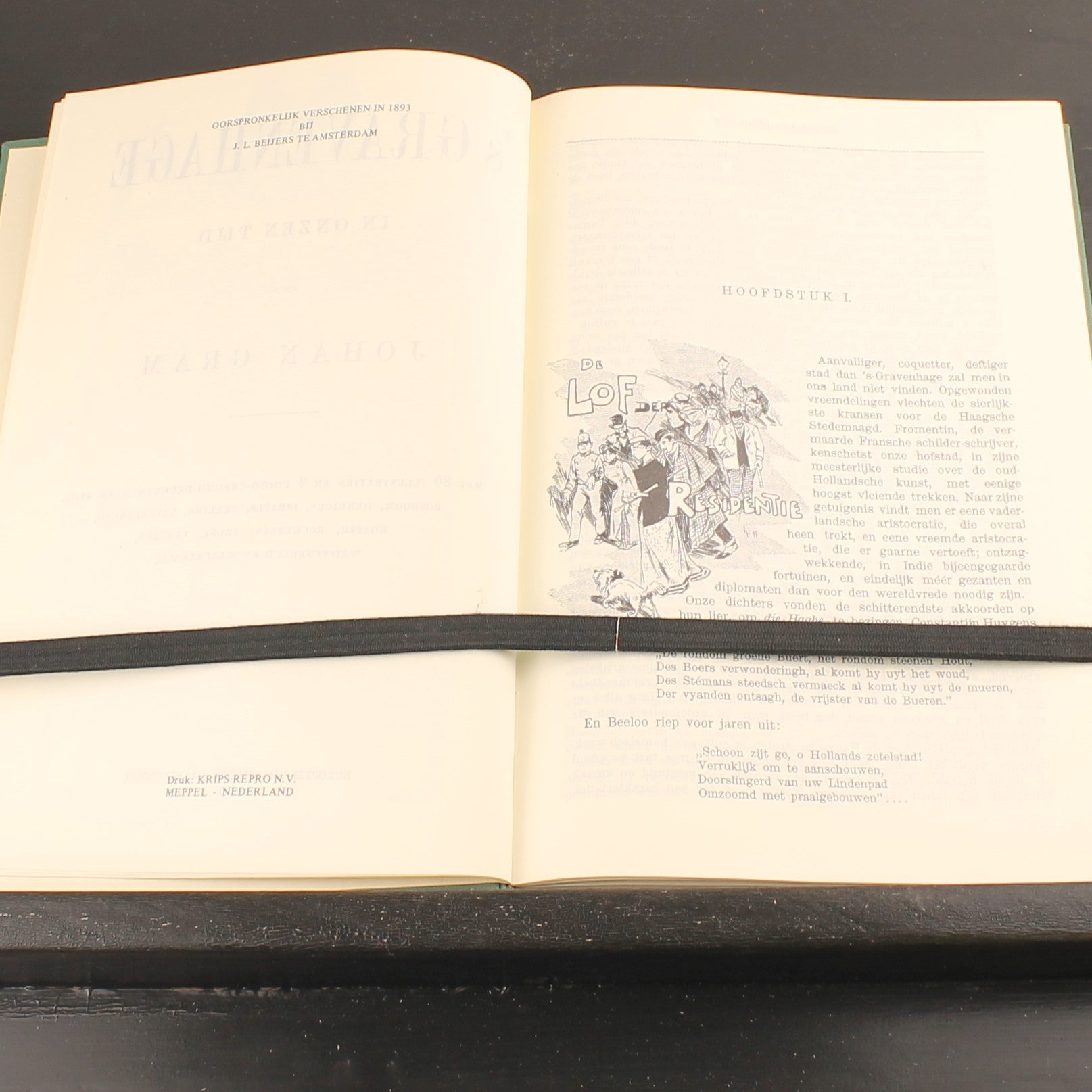 ’s-Gravenhage in Onzen Tijd – Johan Gram – 1968 Europese Bibliotheek – 80 Illustrations – Relié avec Jaquette