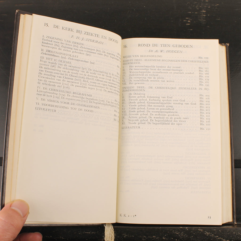 De Katholieke Kerk | Godsdienstleer en Apologie | Complete 3-Delige Set | Het Spectrum, Utrecht 1942-1946