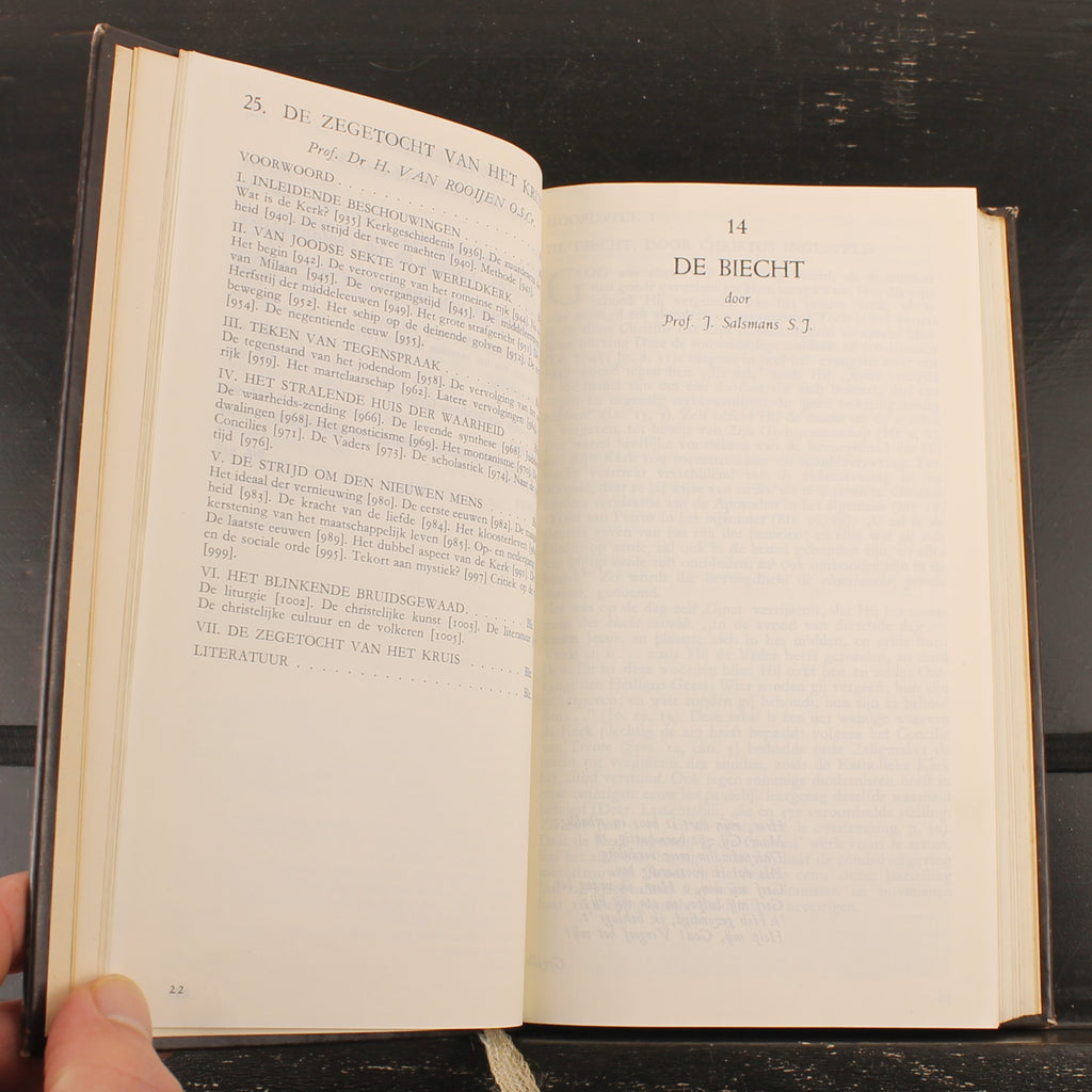 De Katholieke Kerk | Godsdienstleer en Apologie | Complete 3-Delige Set | Het Spectrum, Utrecht 1942-1946