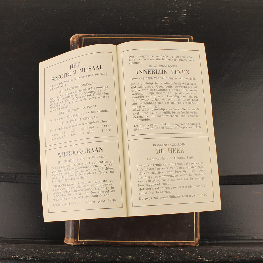 De Katholieke Kerk | Godsdienstleer en Apologie | Complete 3-Delige Set | Het Spectrum, Utrecht 1942-1946