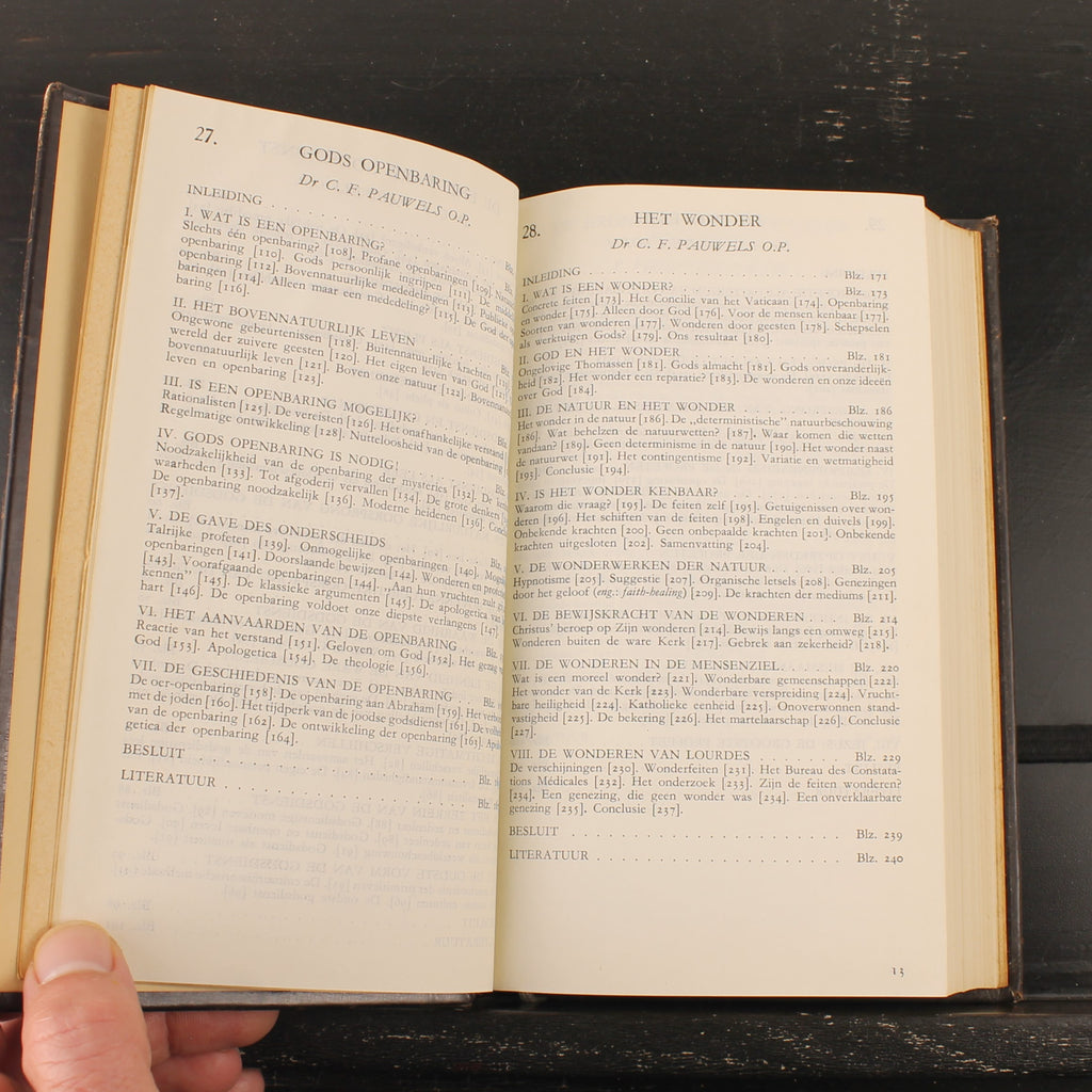 De Katholieke Kerk | Godsdienstleer en Apologie | Complete 3-Delige Set | Het Spectrum, Utrecht 1942-1946