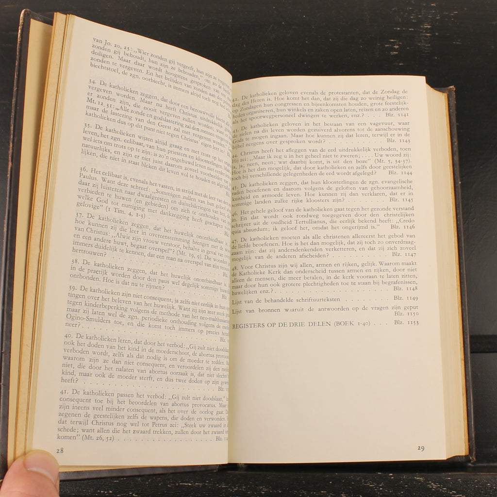 De Katholieke Kerk | Godsdienstleer en Apologie | Complete 3-Delige Set | Het Spectrum, Utrecht 1942-1946
