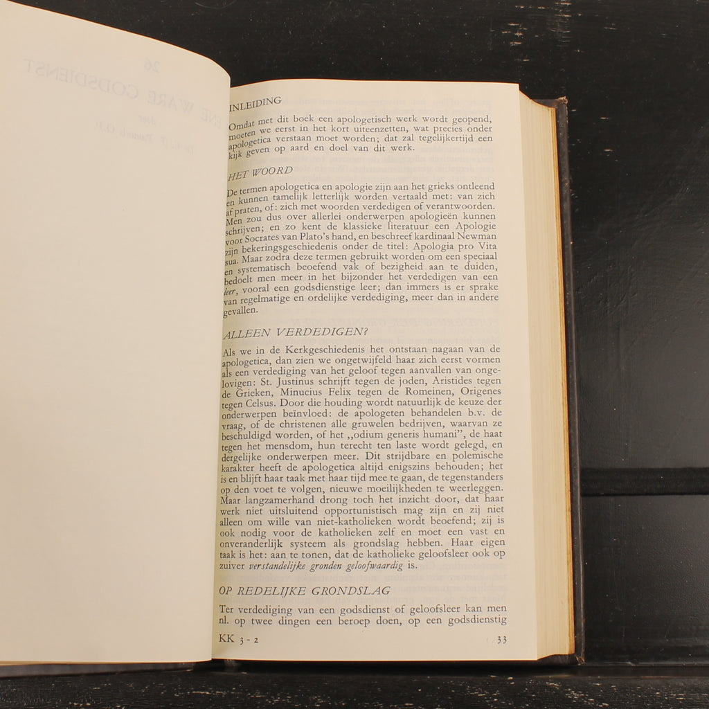 De Katholieke Kerk | Godsdienstleer en Apologie | Complete 3-Delige Set | Het Spectrum, Utrecht 1942-1946