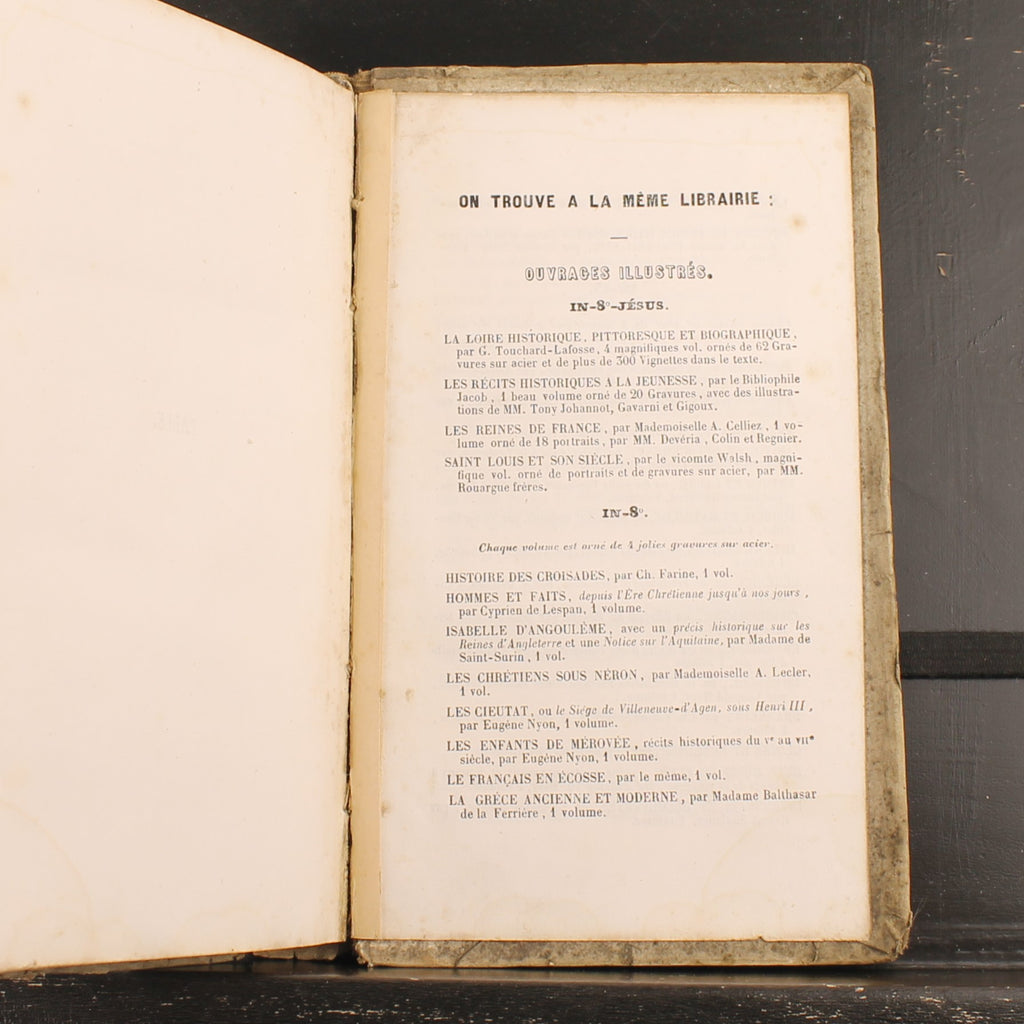 Adrienne ou les Conseils d'une Institutrice - Alida de Savignac - Tours 1846