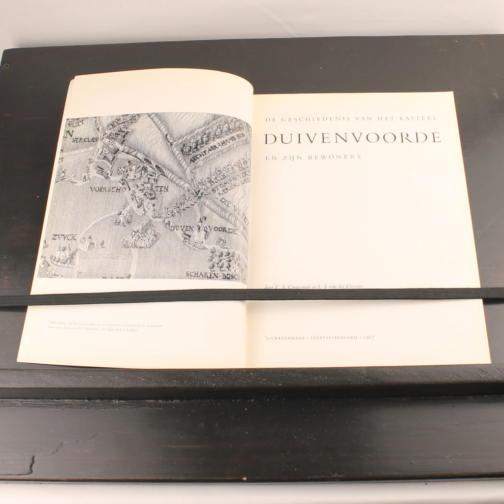 De Geschiedenis van Kasteel Duivenvoorde (1967) – Canneman & Van der Klooster – Vintage Staatsuitgave