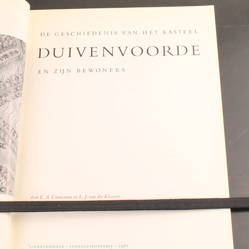 De Geschiedenis van Kasteel Duivenvoorde (1967) – Canneman & Van der Klooster – Vintage Staatsuitgave
