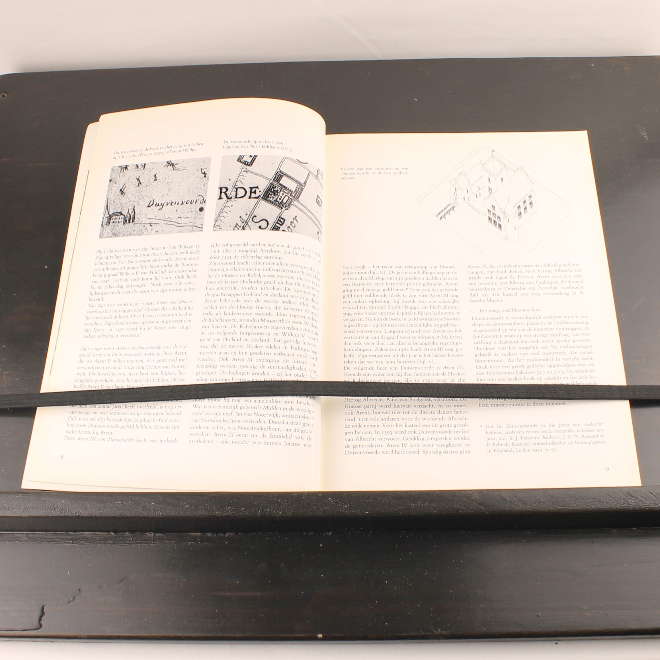 De Geschiedenis van Kasteel Duivenvoorde (1967) – Canneman & Van der Klooster – Vintage Staatsuitgave