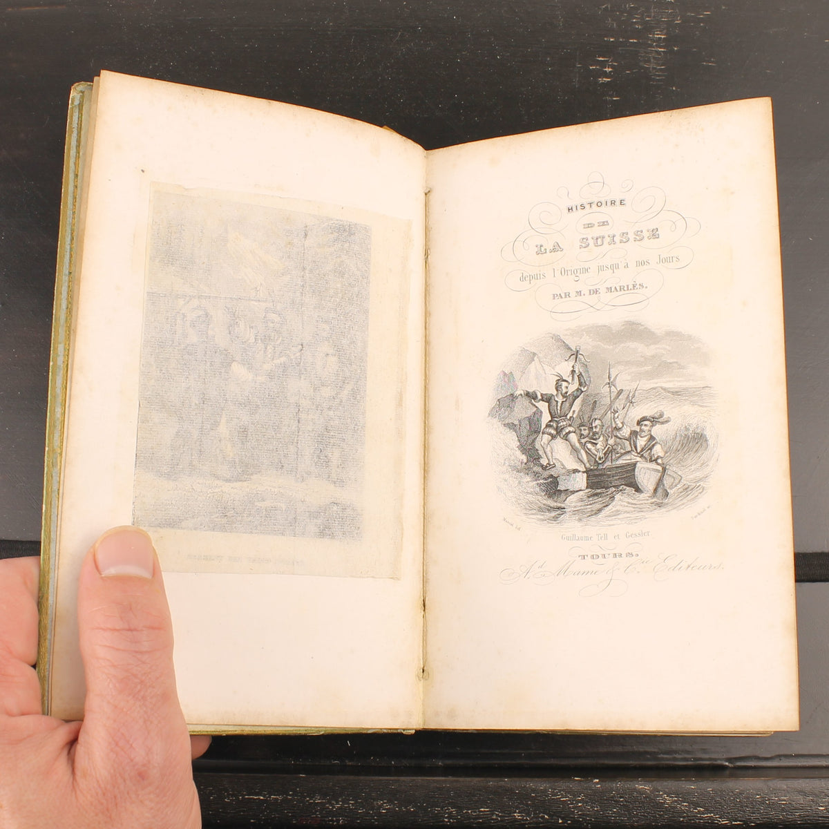 Histoire de la Suisse - M. de Marlès - Ad. Mame et Cie, Tours 1847