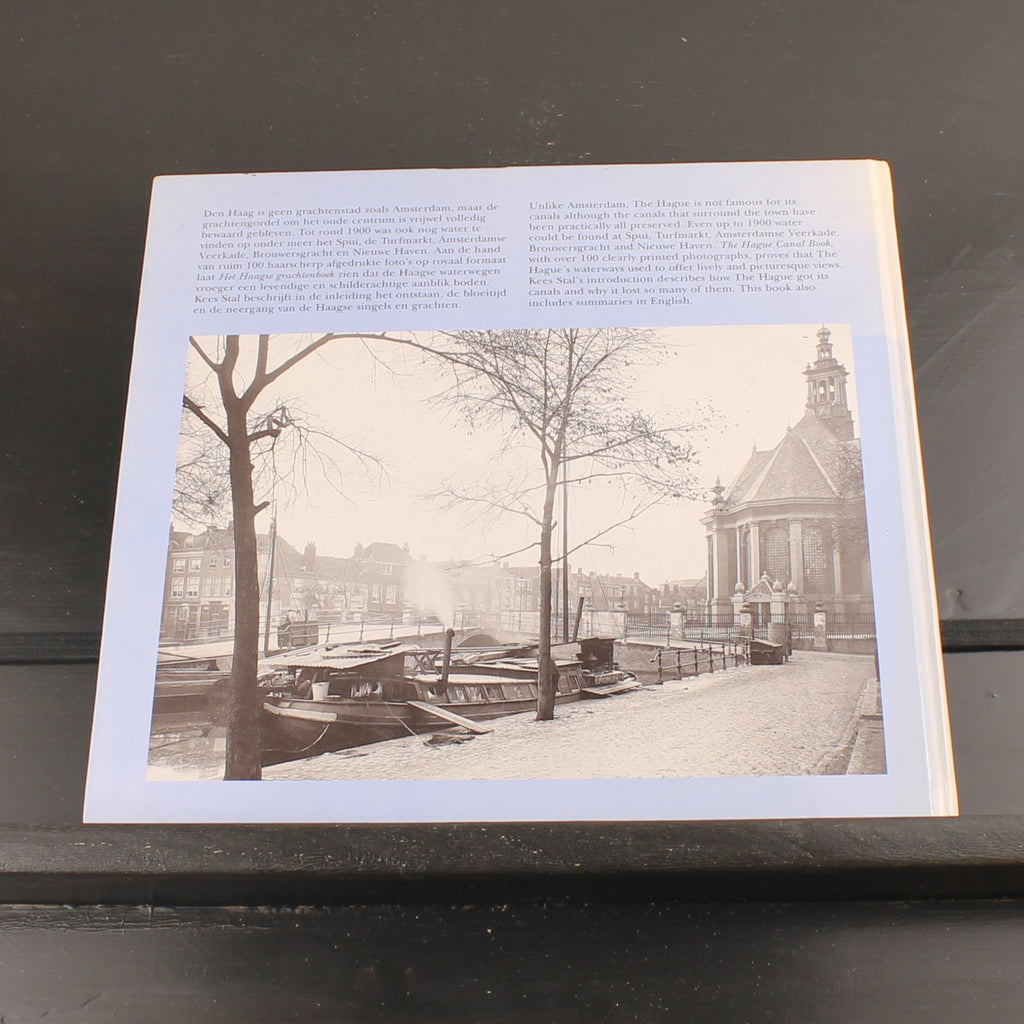 Het Haagse Grachtenboek (1999) – Oude Foto’s 1855–1950 – Den Haag Historie – Gebonden Editie