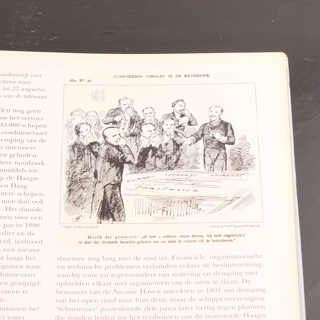 Het Haagse Grachtenboek (1999) – Oude Foto’s 1855–1950 – Den Haag Historie – Gebonden Editie