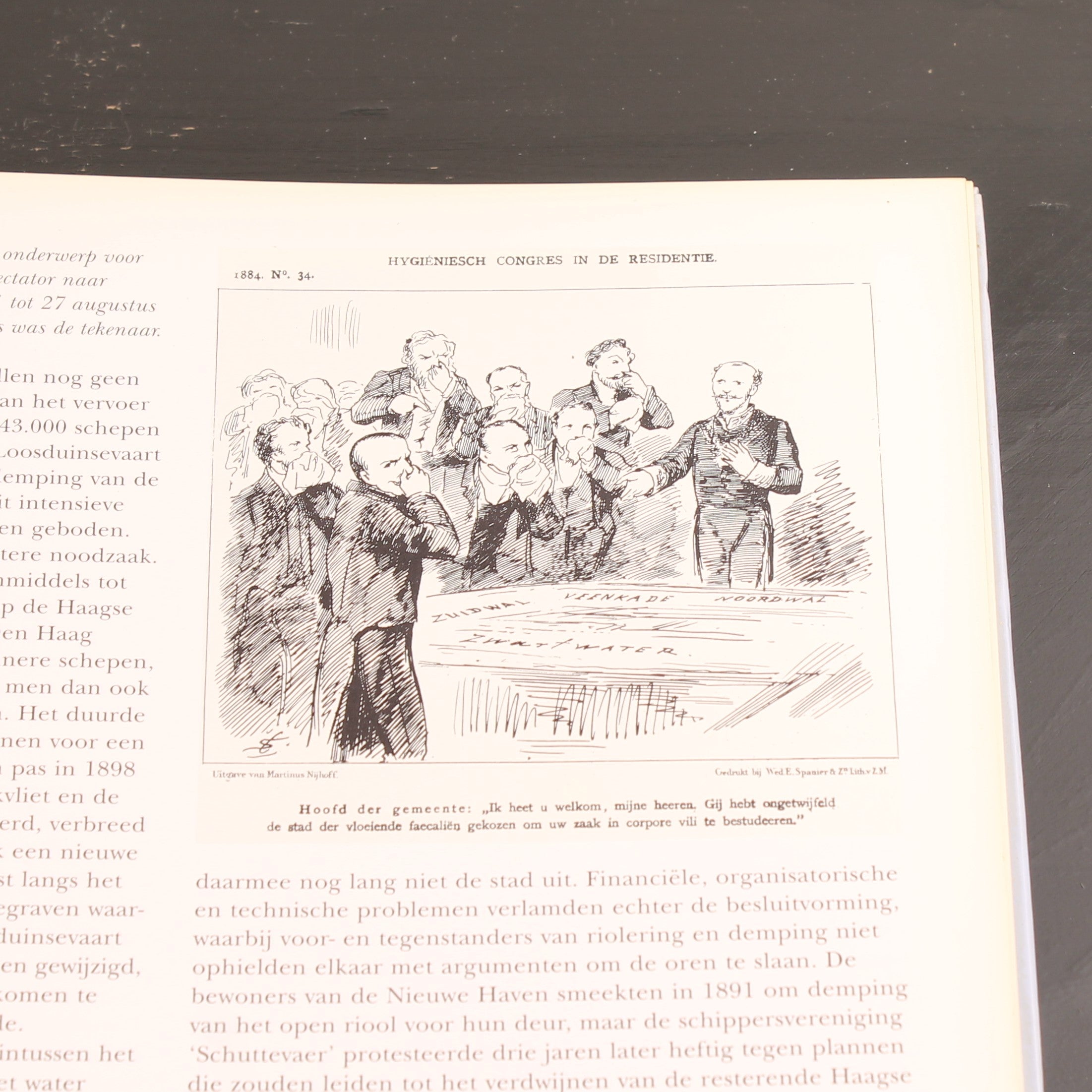 Het Haagse Grachtenboek (1999) – Oude Foto’s 1855–1950 – Den Haag Historie – Gebonden Editie