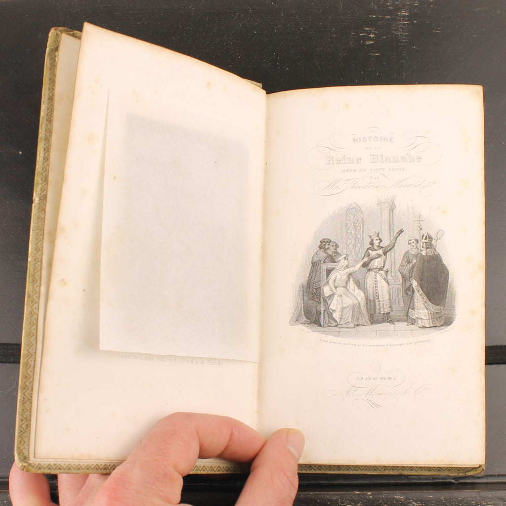Histoire de la Reine Blanche - Théodore Nisard - Ad Mame et Cie, Tours 1848