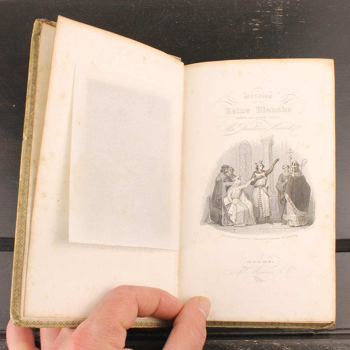 Histoire de la Reine Blanche - Théodore Nisard - Ad Mame et Cie, Tours 1848