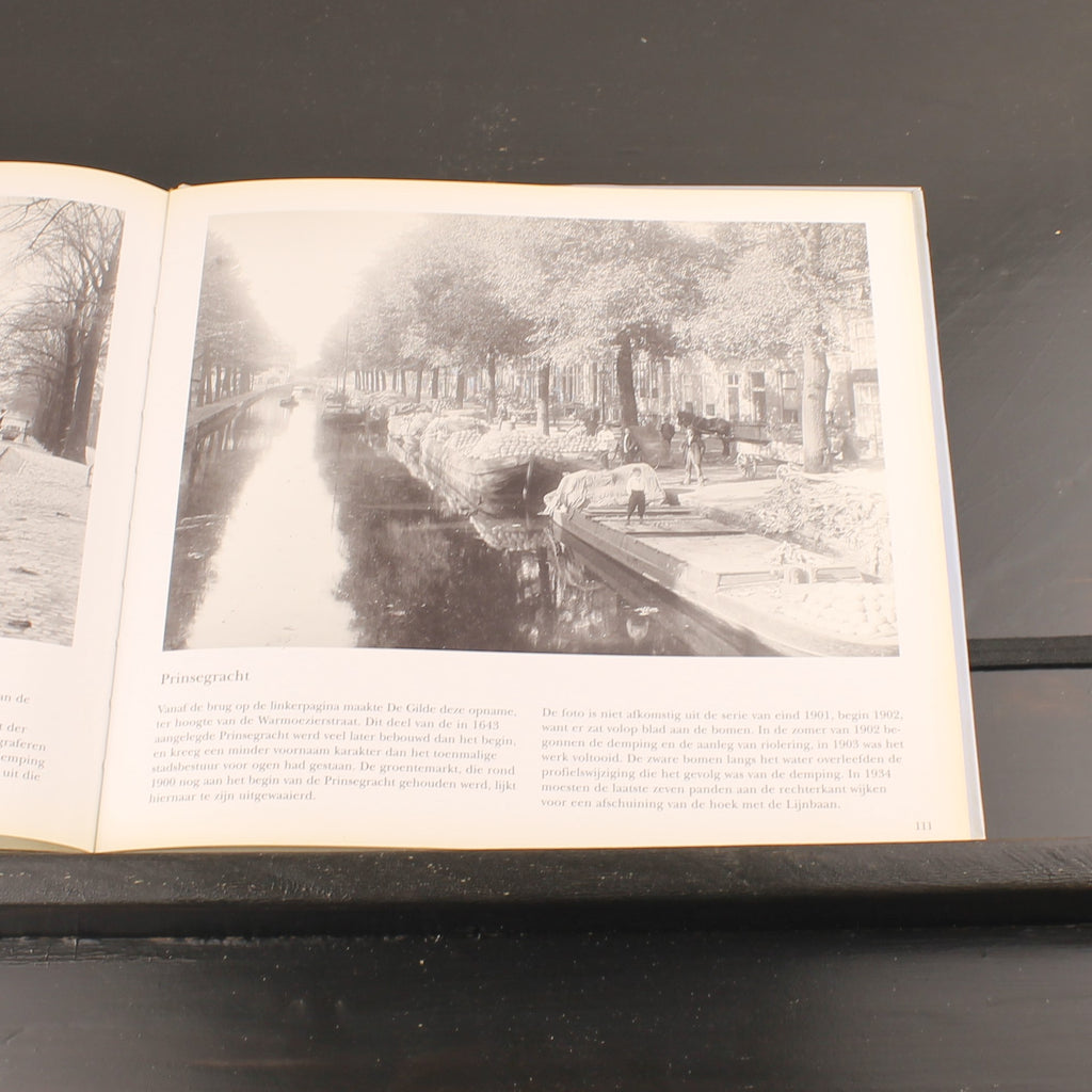 Het Haagse Grachtenboek (1999) – Oude Foto’s 1855–1950 – Den Haag Historie – Gebonden Editie