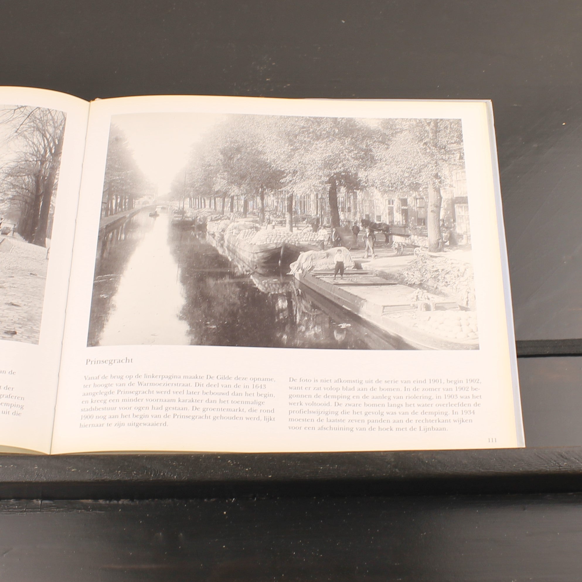 Het Haagse Grachtenboek (1999) – Oude Foto’s 1855–1950 – Den Haag Historie – Gebonden Editie